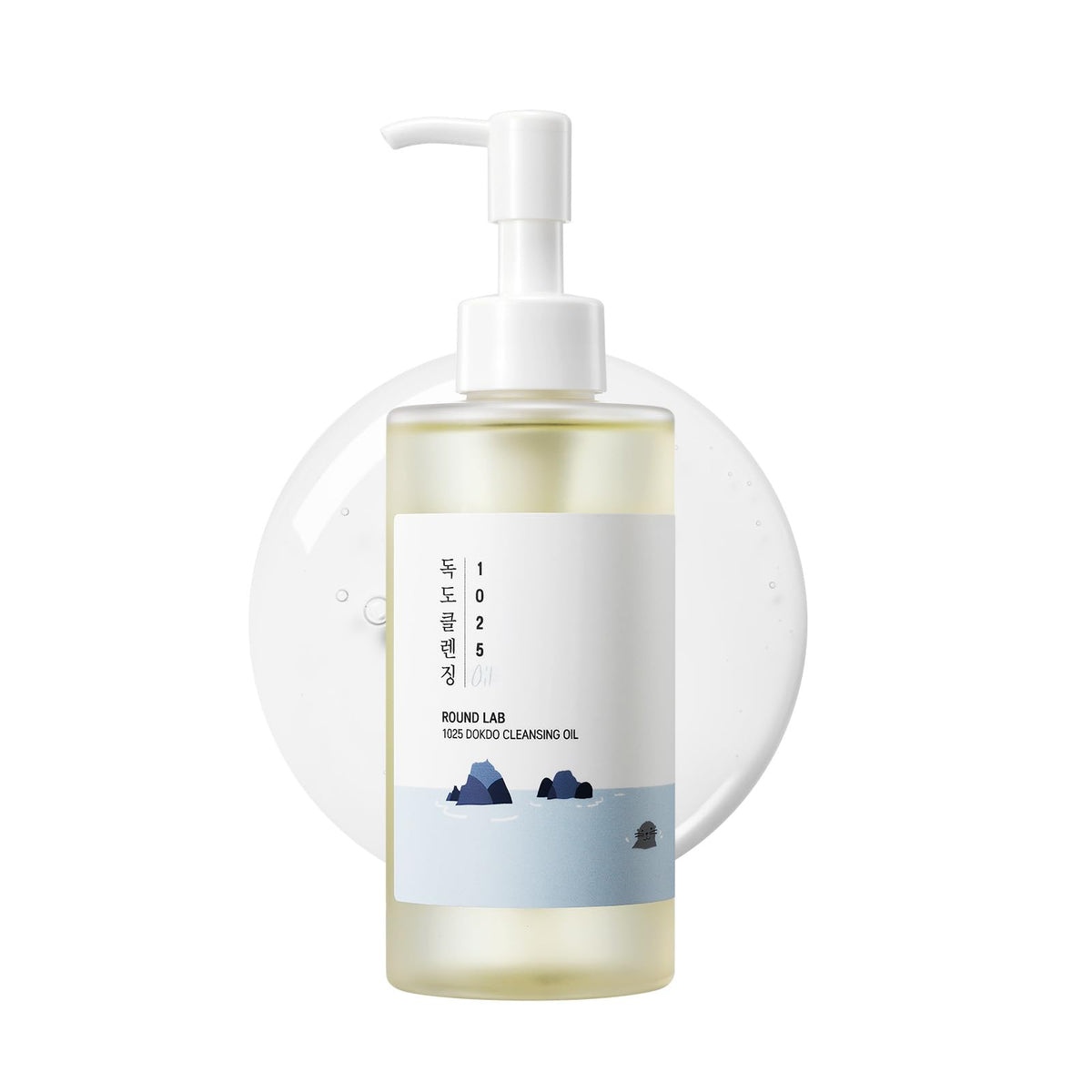 ROUND LAB 1025 Dokdo Cleansing Oil front view, 6.76 Fl Oz