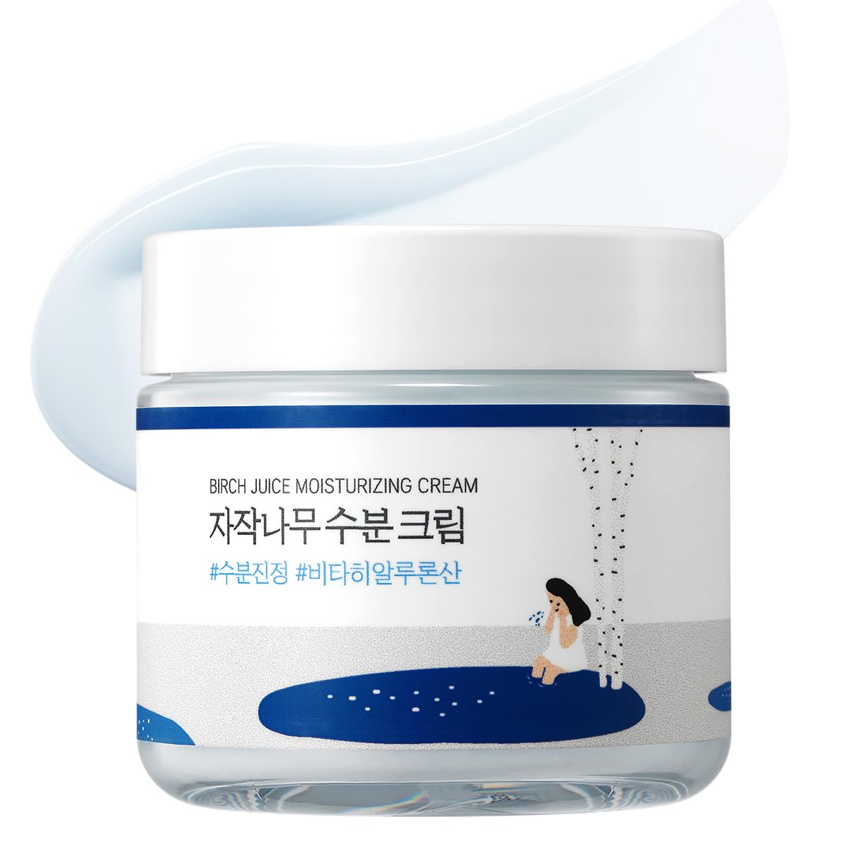 ROUND LAB Birch Juice Moisturizing Cream front view