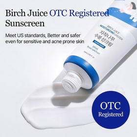 ROUND LAB Birch Juice Moisturizing UV LOCK SPF 45 ingredients list