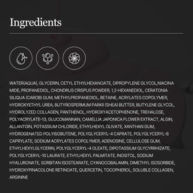 ROUND LAB Camellia Collagen Mask in use during skincare routine
