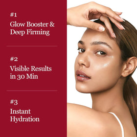 ROUND LAB Camellia Collagen Mask jelly-like texture close-up