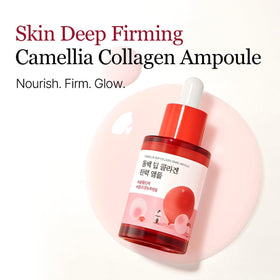 ROUND LAB Camellia Deep Collagen Firming Ampoule packaging
