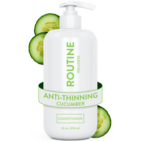 Routine Wellness Anti-Thinning Deep Conditioner Cucumber front view
