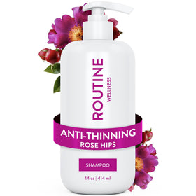 Routine Wellness Anti-Thinning Volumizing Shampoo front view 458g