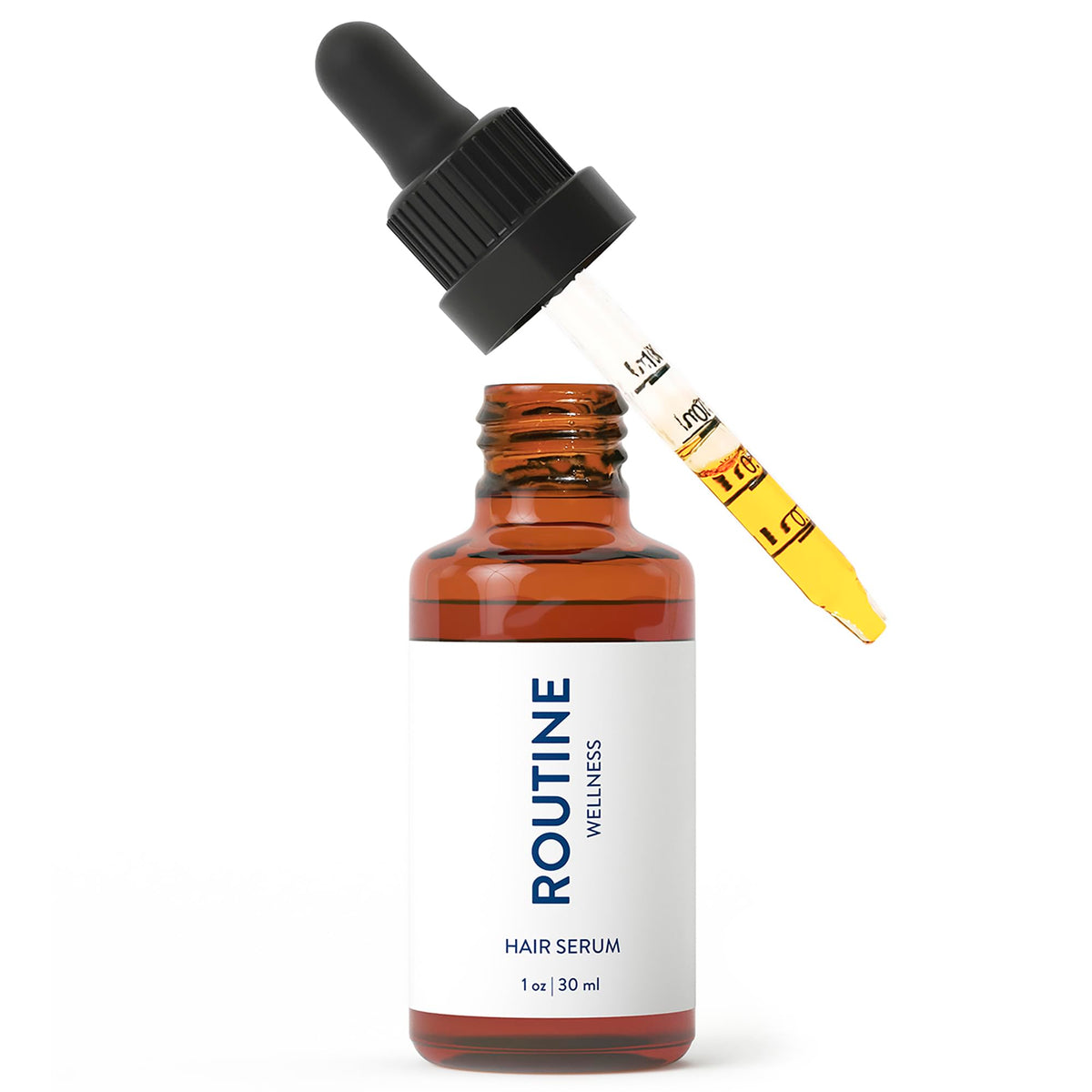 Routine Wellness Hair Serum 30ml front view with packaging