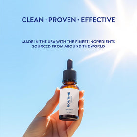Routine Wellness Hair Serum 30ml with rosemary and argan oil ingredients