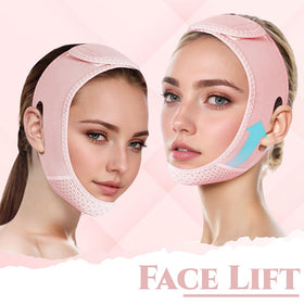 ROWMATE V Line Lifting Mask Chin Strap side view showing adjustable design