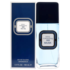 Royal Copenhagen Musk Eau de Cologne bottle side view