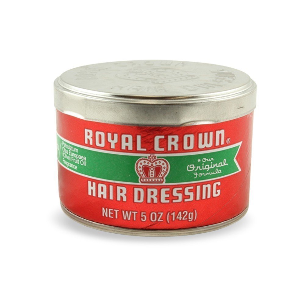 Royal Crown Hair Dressing 5 oz jar pack of 4 with nostalgic packaging