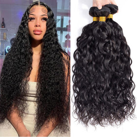 ROYAL IMPRESSION 16A Water Wave Human Hair Bundle 20 inch front view