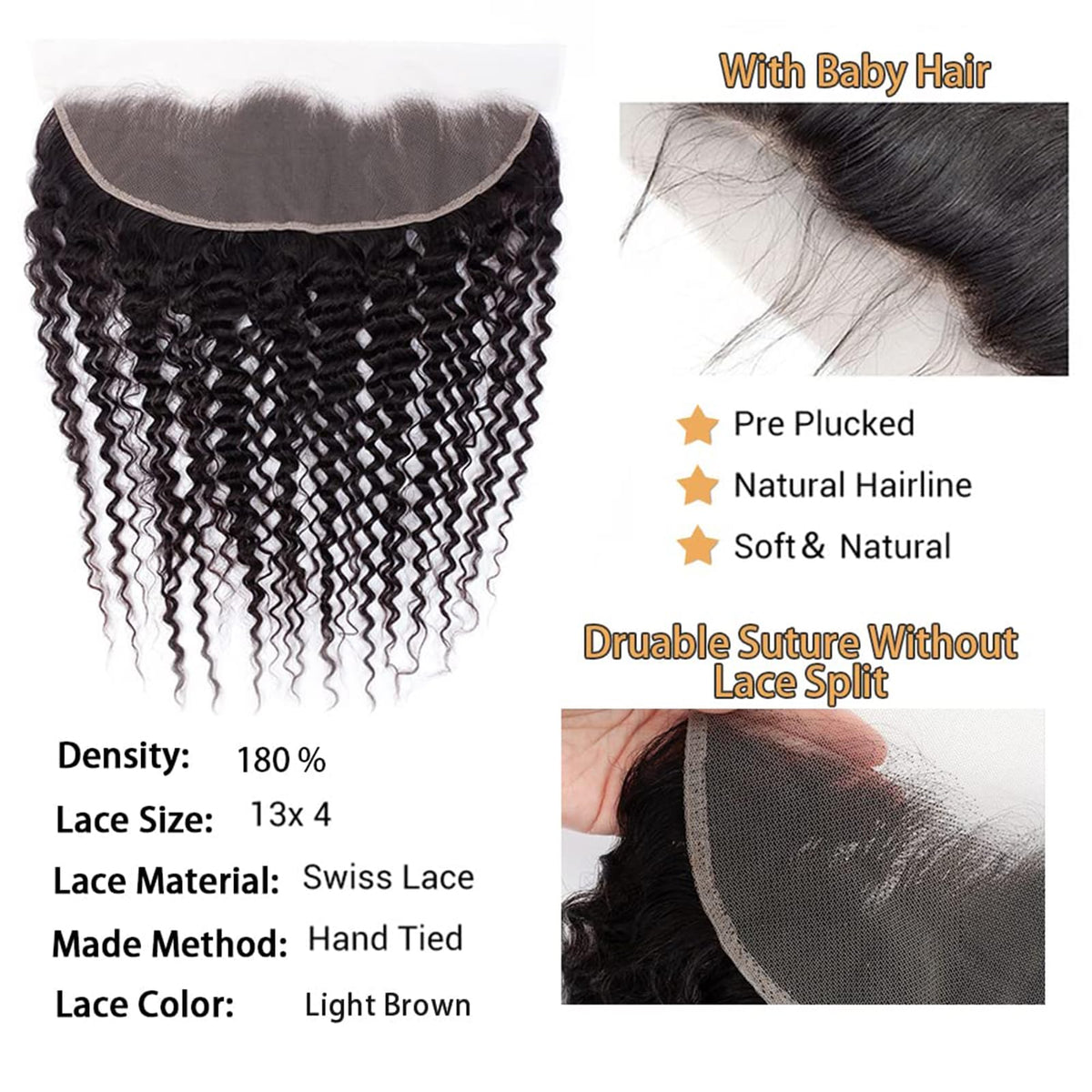 ROYAL IMPRESSION Lace Frontal Closure packaging