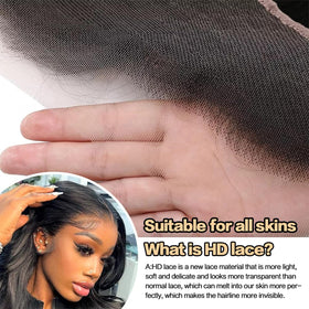 ROYAL IMPRESSION Lace Frontal Closure styling options