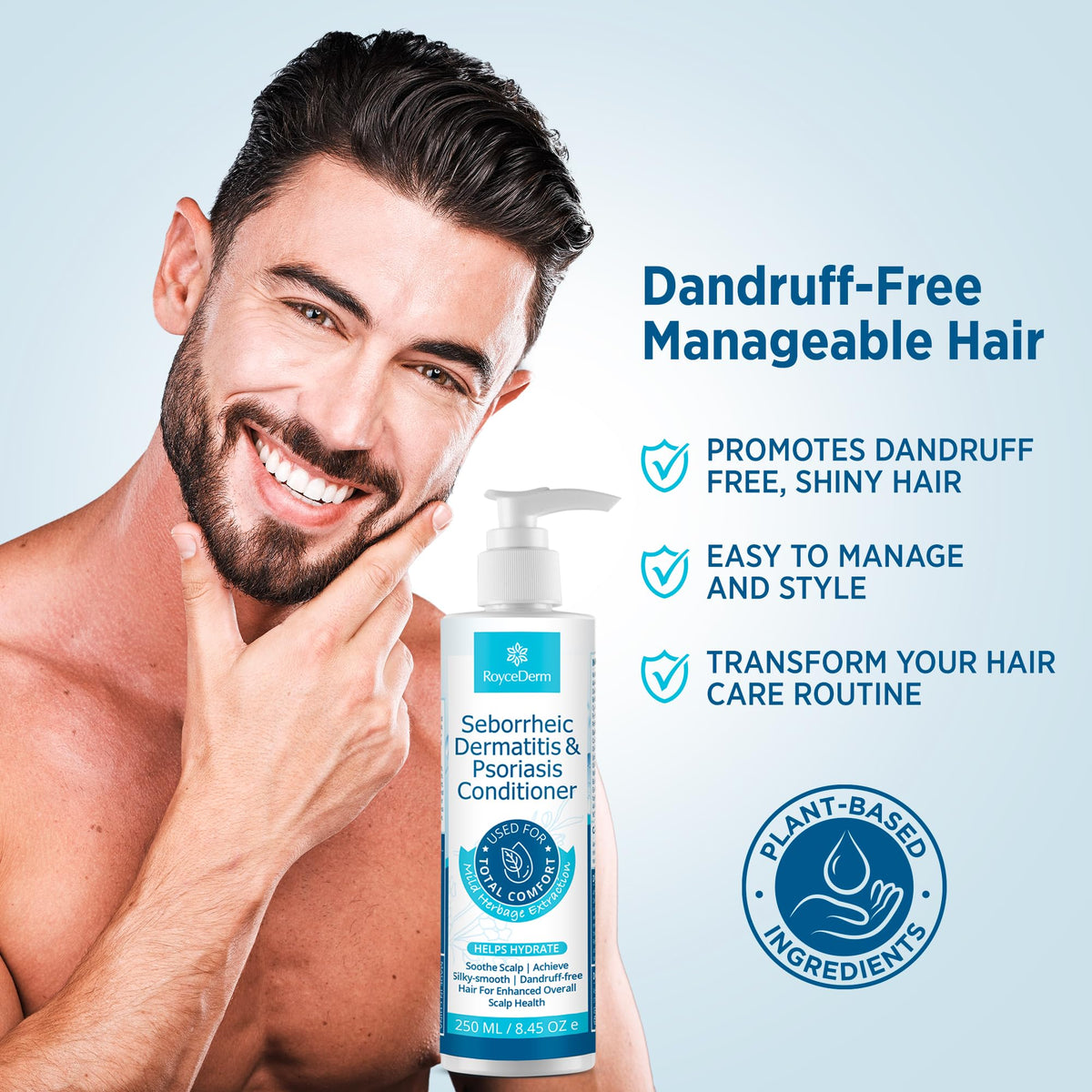 Roycederm Scalp Care Conditioner with botanical extracts