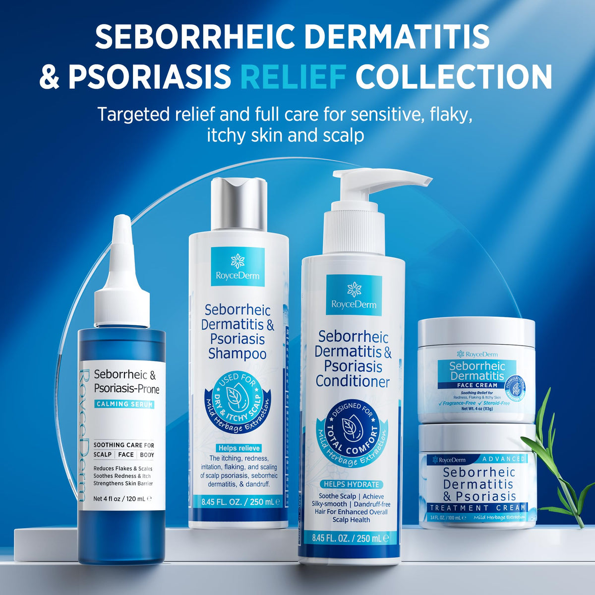 Roycederm Scalp Therapy System set in a lifestyle setting