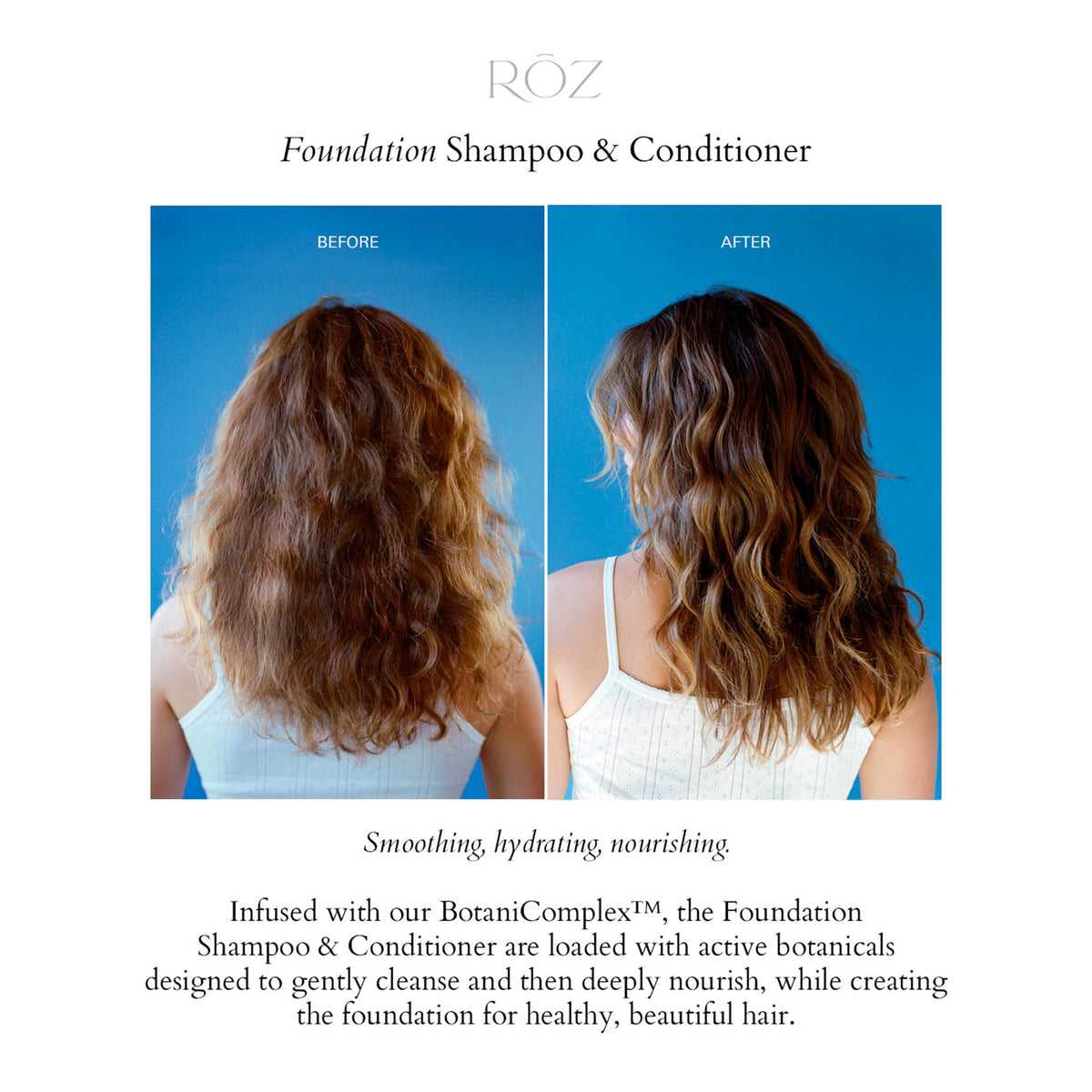 RŌZ Foundation Shampoo Refill in lifestyle setting