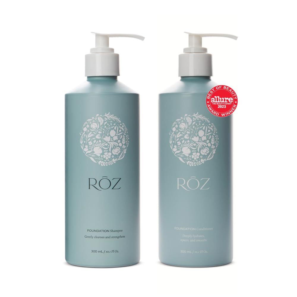 RŌZ Hydrating Shampoo and Conditioner Set front view