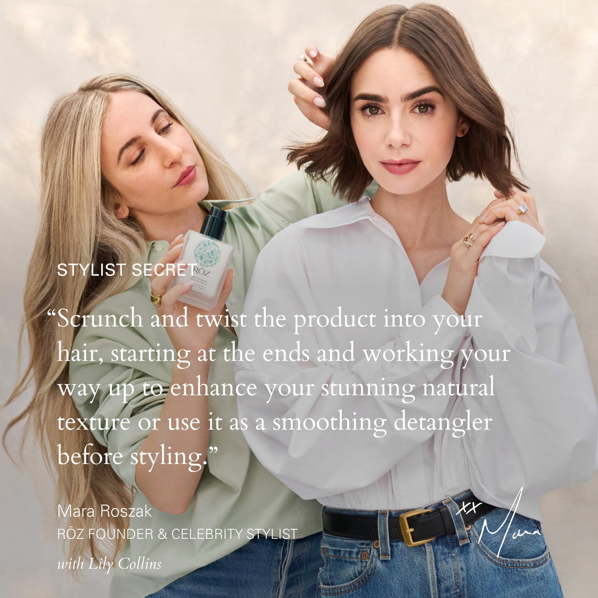 RŌZ Leave-In Conditioner packaging details