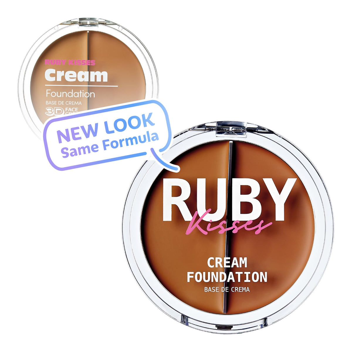Ruby Kisses 3D Face Creator Cream Foundation Level 10 packaging