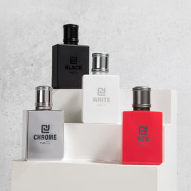 Rue 21 CJ White Men's Cologne Spray in a stylish gift box