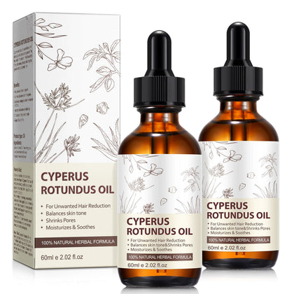 Rulviou Natural Cyperus Rotundus Oil 4 fl. oz front view