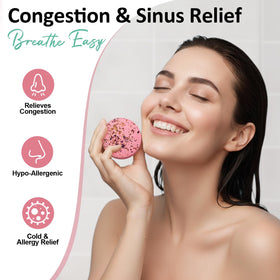 RUSEMLE shower steamers displayed in a luxury gift box