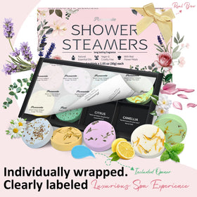 RUSEMLE shower steamers in assorted scents