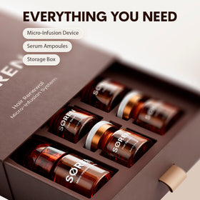 SØREN Micro Infusion Hair Renewal System components