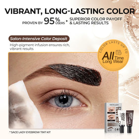 SACE LADY Eyebrow Color Kit Dual-ended Eyebrow Pen close-up