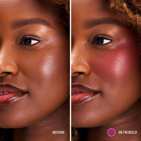 Sacheu Cheek STAY-N Liquid Blush I'm Bold texture close-up