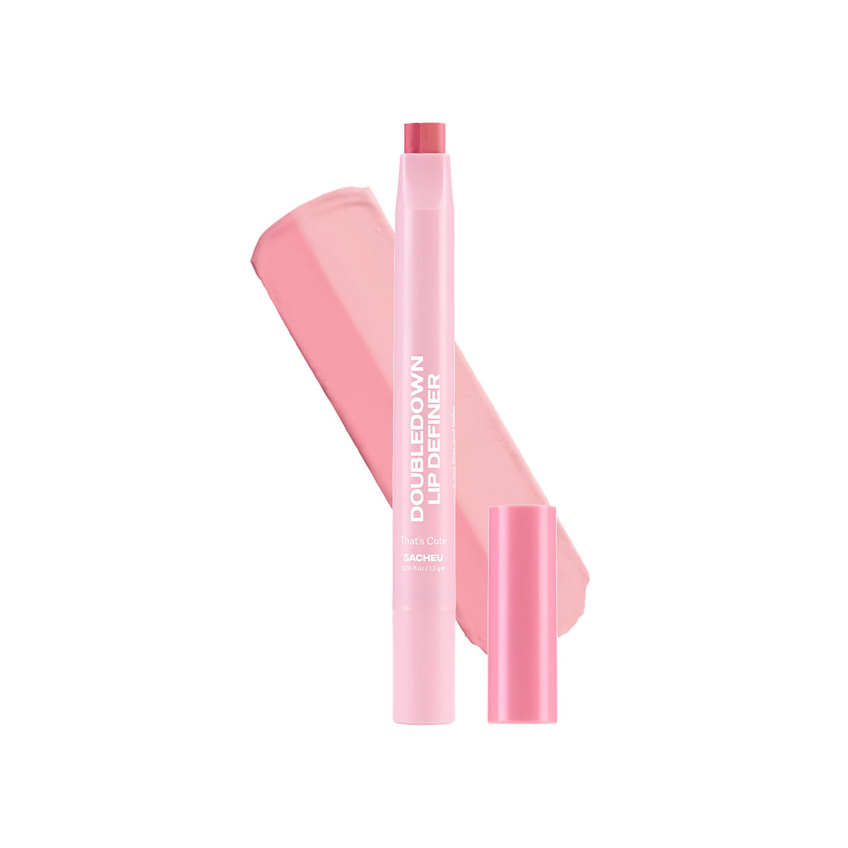 Sacheu DoubleDown Lip Definer 2-in-1 Liner & Balm front view