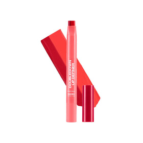 Sacheu DoubleDown Lip Definer front view, Rush Hour shade