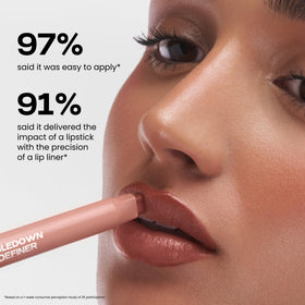 Sacheu DoubleDown Lip Definer packaging display