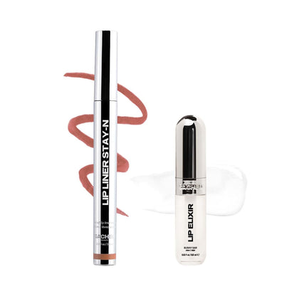 Sacheu Lip Liner Duo p-INKED and Bunny Ear packaging front view