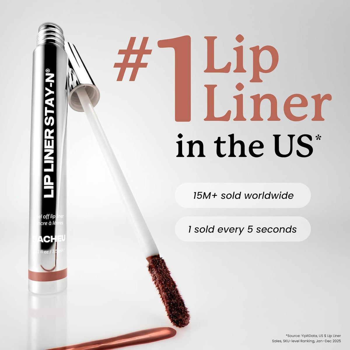 Sacheu Lip Liner STAY-N Peel Off Lip Stain Set packaging