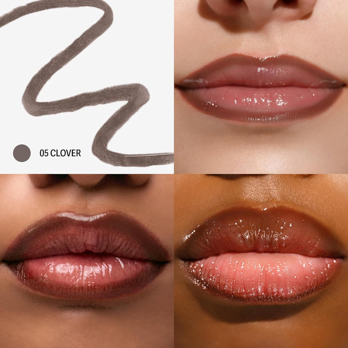 Sacheu Lip Liner STAY-N Peel Off Lip Stain set with shades displayed