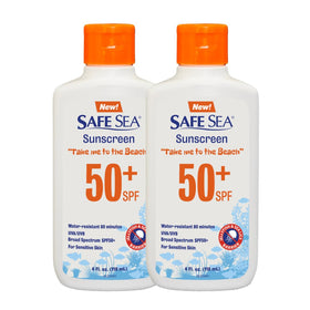 SAFE SEA Jellyfish Sting-Blocking Sunscreen SPF 50+ front view