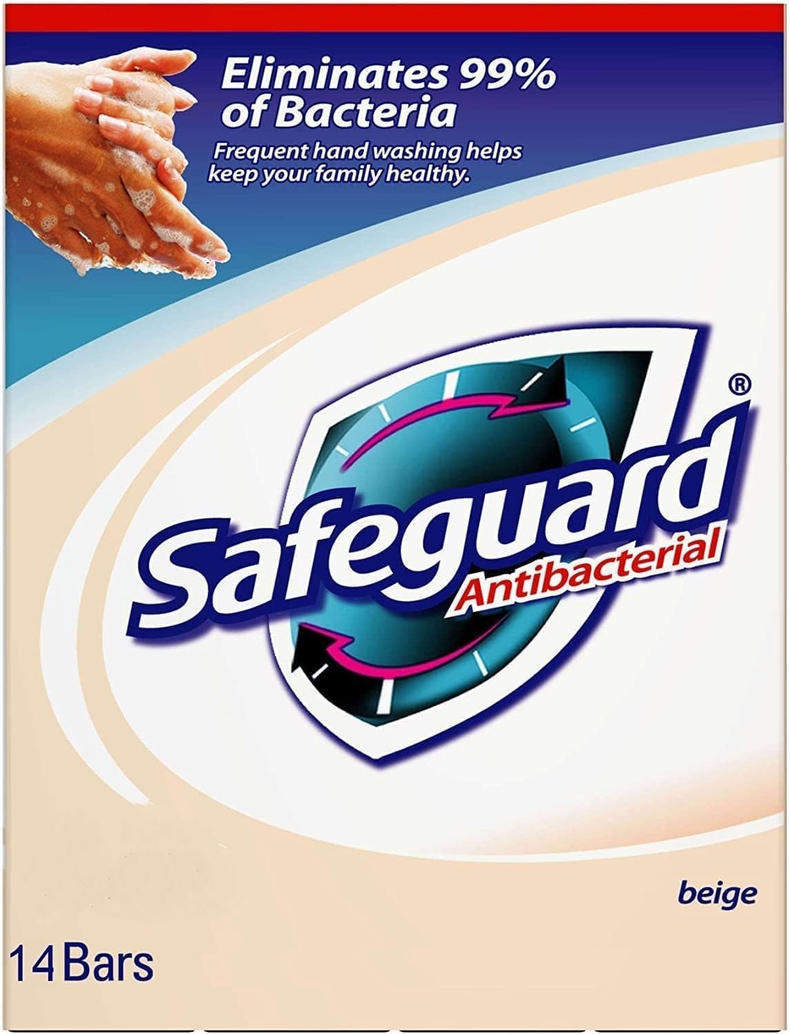 Safeguard 14 bars 4 ounce pack front view
