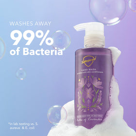 Safeguard Liquid Hand Soap Lavender Scent back view 15.5 oz