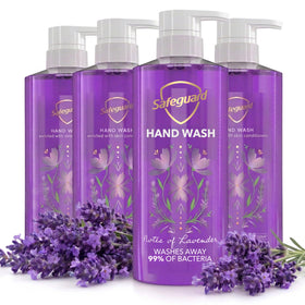 Safeguard Liquid Hand Soap Lavender Scent front view 15.5 oz