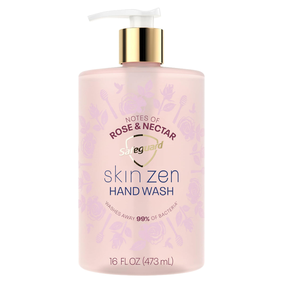 Safeguard Liquid Hand Soap Skin Zen 16 oz bottle front view