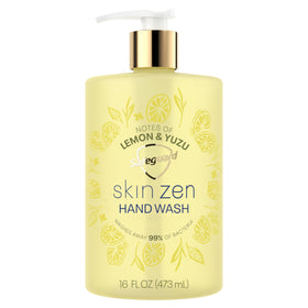 Safeguard Skin Zen Liquid Hand Soap 16 oz front view with lemon and yuzu scent
