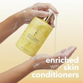 Safeguard Skin Zen Liquid Hand Soap with fresh lemon and yuzu fruits