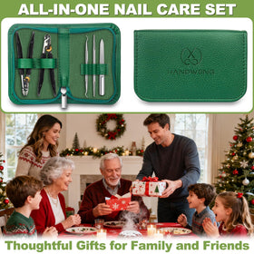 Safety lock feature on HANDWENG Toenail Clippers