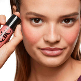 Saie Dew Liquid Blush for Cheeks, Sweetie doe-foot applicator