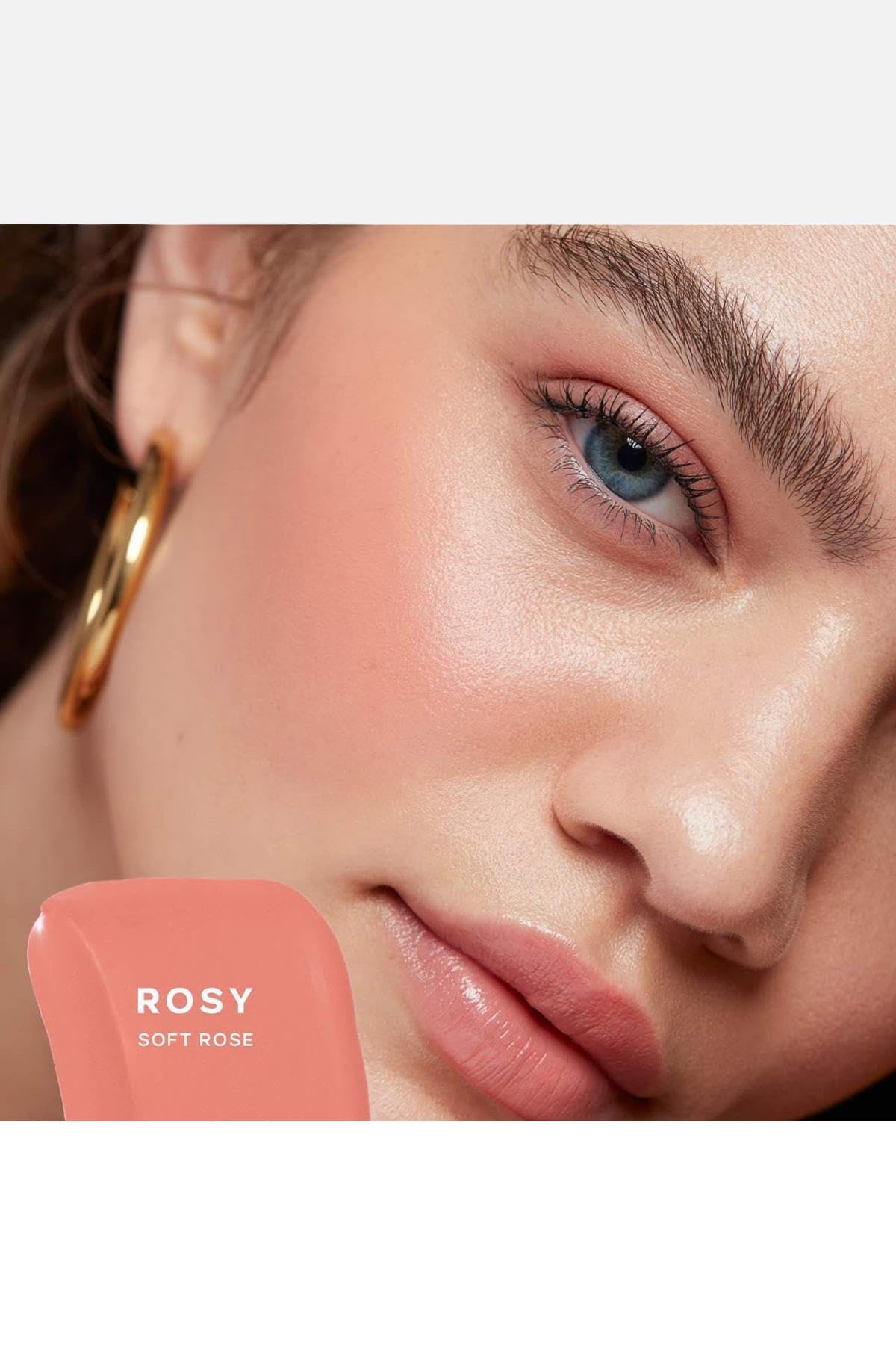Saie Dew Liquid Blush packaging with ingredients list