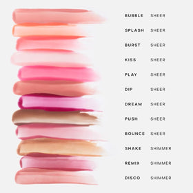 Saie Glossybounce Hydrating Lip Gloss applicator close-up