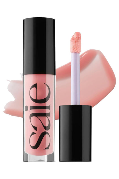 Saie Glossybounce Hydrating Lip Gloss Bubble front view