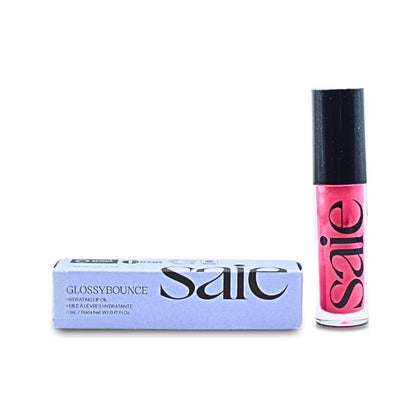 Saie Glossybounce Hydrating Lip Gloss Oil Hybrid front view