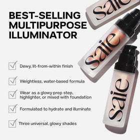 Saie Glowy Super Gel packaging details
