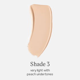 Saie Glowy Super Skin Tint Foundation Shade 3 bottle side view